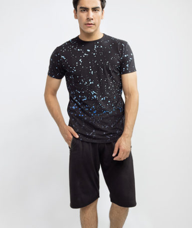 Cotton Poly Round Neck Tee