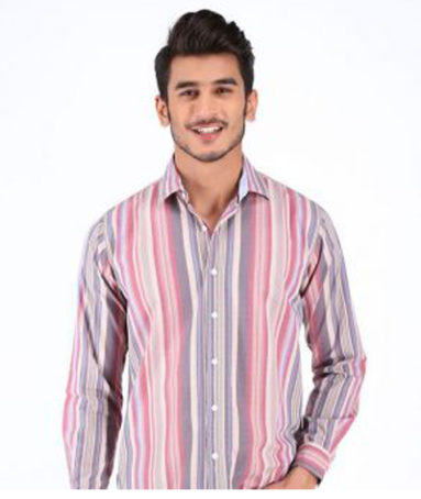 Pink Checks Casual Shirts