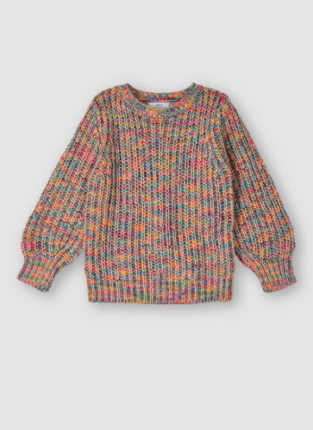 GIRLS MULTI KNIT BLEND SWEATER