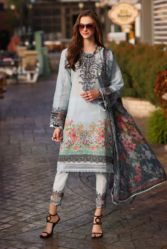 Digital Printed Lawn Women Dress