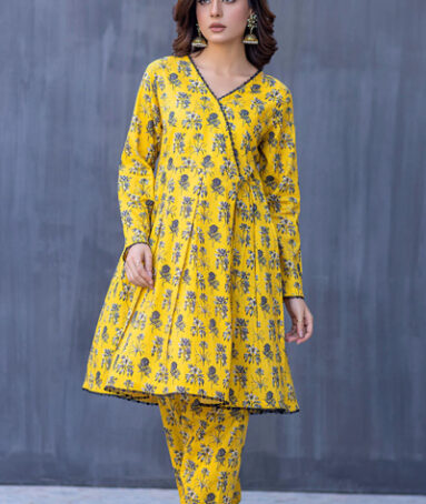 Women Summer Printed Lawn Frock