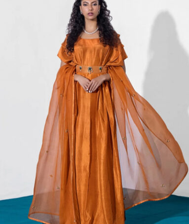 Floor Length Kaftan With Long Slits