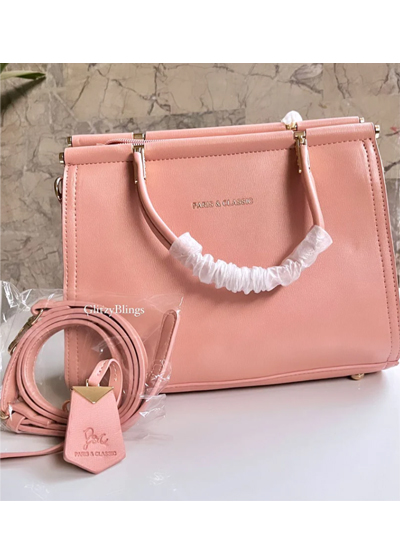 Luxe P&C Bag- Pink For Women